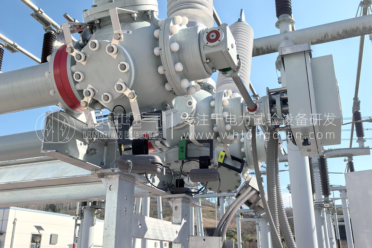無(wú)線雙端接地GIS試驗(yàn) 無(wú)線雙端接地GIS試驗(yàn)